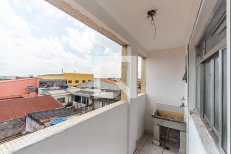 Varanda da Sala de apartamento para alugar com 1 quarto, 59m² em Jardim Tiete, São Paulo