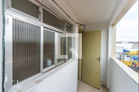 Varanda e área de serviço de apartamento para alugar com 1 quarto, 68m² em Jardim Tiete, São Paulo