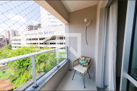 Varanda de apartamento para alugar com 1 quarto, 48m² em Luxemburgo, Belo Horizonte