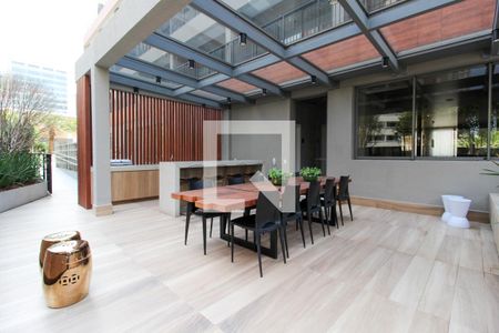 Studio para alugar com 26m², 1 quarto e sem vaga Studio para alugar com 26m², 1 quarto e sem vagaÁrea comum - Churrasqueira