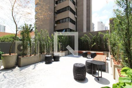 Studio para alugar com 26m², 1 quarto e sem vaga Studio para alugar com 26m², 1 quarto e sem vagaÁrea comum - Salão de festas