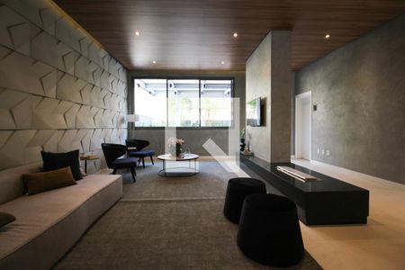 Studio para alugar com 26m², 1 quarto e sem vaga Studio para alugar com 26m², 1 quarto e sem vagaÁrea comum - Salão de festas