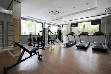 Studio para alugar com 26m², 1 quarto e sem vaga Studio para alugar com 26m², 1 quarto e sem vagaÁrea comum - Academia