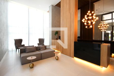 Studio para alugar com 26m², 1 quarto e sem vaga Studio para alugar com 26m², 1 quarto e sem vagaHall