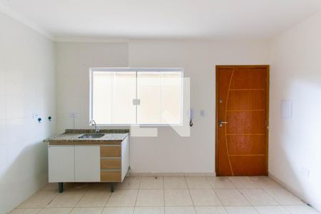Sala/Cozinha de apartamento à venda com 1 quarto, 36m² em Vila Bela, São Paulo