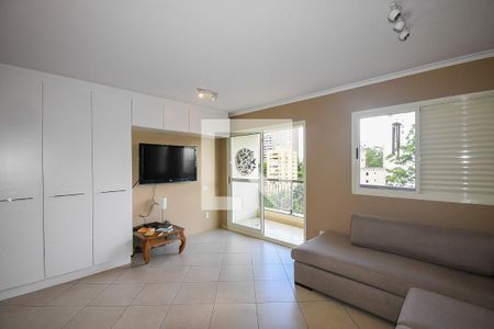 Sala de apartamento para alugar com 2 quartos, 72m² em Vila Andrade, São Paulo