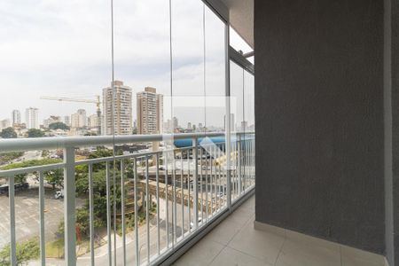 Varanda da Sala de apartamento para alugar com 2 quartos, 55m² em Vila Dom Pedro I (ipiranga), São Paulo