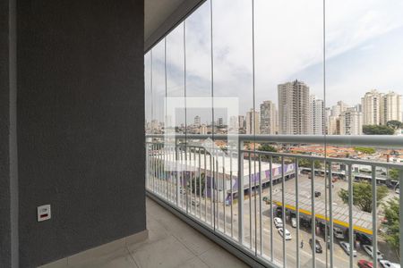 Varanda da Sala de apartamento para alugar com 2 quartos, 55m² em Vila Dom Pedro I (ipiranga), São Paulo