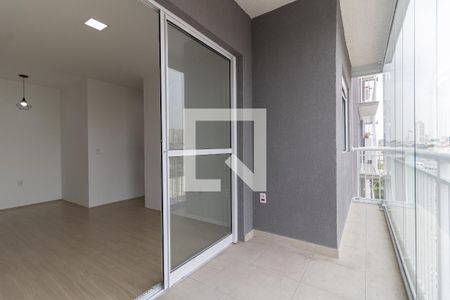 Varanda da Sala de apartamento para alugar com 2 quartos, 55m² em Vila Dom Pedro I (ipiranga), São Paulo