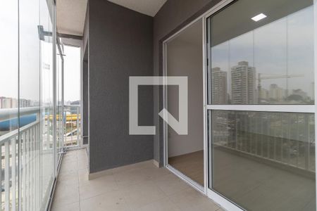 Varanda da Sala de apartamento para alugar com 2 quartos, 55m² em Vila Dom Pedro I (ipiranga), São Paulo