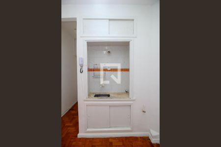 Cozinha de kitnet/studio à venda com 1 quarto, 15m² em Centro, Rio de Janeiro