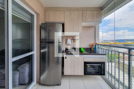 Sacada / Cozinha de kitnet/studio à venda com 1 quarto, 34m² em Ipiranga, São Paulo