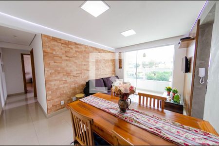 Sala de apartamento para alugar com 2 quartos, 65m² em Buritis, Belo Horizonte