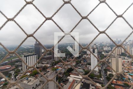 Vista da Varanda de apartamento à venda com 1 quarto, 73m² em Pinheiros, São Paulo
