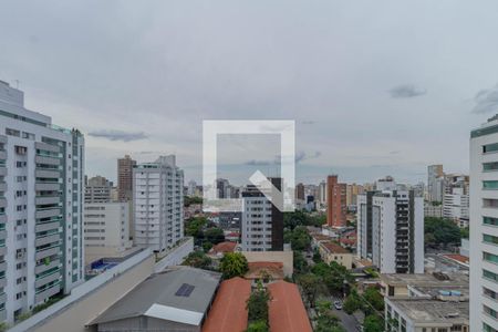 Vista da Sala de apartamento à venda com 4 quartos, 274m² em Santo Agostinho, Belo Horizonte