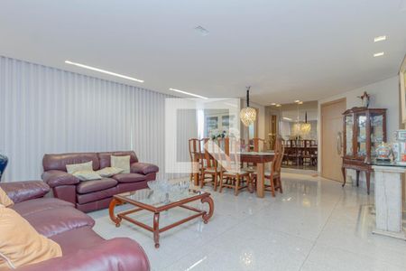 Sala 1 de apartamento à venda com 4 quartos, 274m² em Santo Agostinho, Belo Horizonte