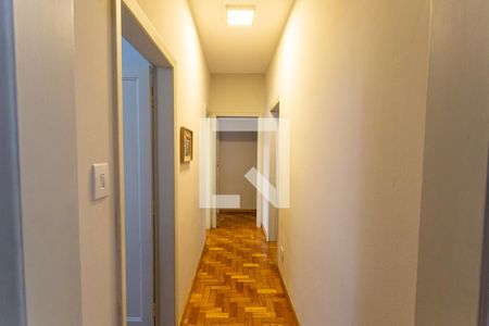 Corredor de apartamento à venda com 4 quartos, 240m² em Lourdes, Belo Horizonte