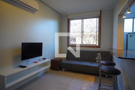 Sala de apartamento à venda com 1 quarto, 42m² em Jardim Itu Sabará, Porto Alegre