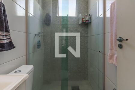 Banheiro Social de apartamento à venda com 2 quartos, 44m² em Dom Silverio, Belo Horizonte