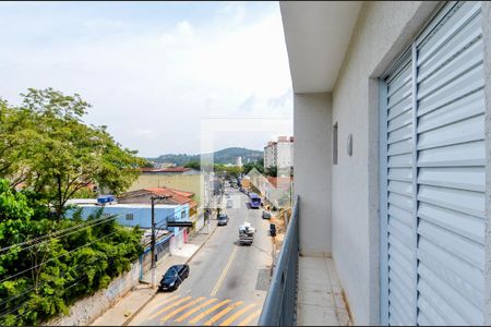Varanda da Suíte  de apartamento para alugar com 1 quarto, 38m² em Centro, Guarulhos