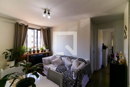 Sala de apartamento à venda com 2 quartos, 48m² em Jardim Mirna, Taboão da Serra