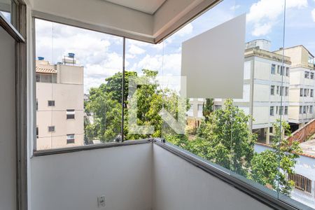 Varanda da Sala de apartamento para alugar com 2 quartos, 68m² em Santa Tereza, Belo Horizonte