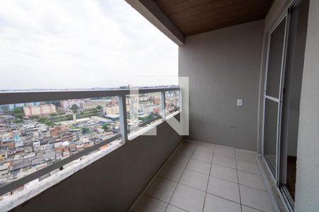 Varanda  de apartamento à venda com 2 quartos, 47m² em Jardim Adutora, São Paulo