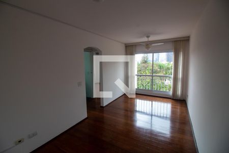 Sala de apartamento para alugar com 2 quartos, 52m² em Santo Amaro, São Paulo