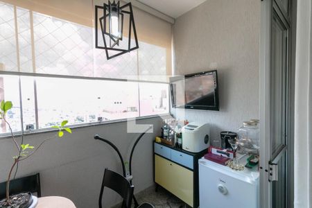 Varanda da Sala de apartamento à venda com 3 quartos, 90m² em Buritis, Belo Horizonte