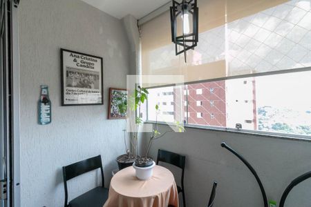 Varanda da Sala de apartamento à venda com 3 quartos, 90m² em Buritis, Belo Horizonte