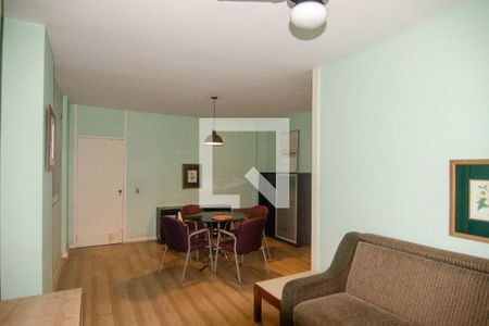 Sala de apartamento para alugar com 1 quarto, 60m² em Copacabana, Rio de Janeiro