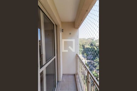 Sacada da Sala de apartamento para alugar com 2 quartos, 70m² em Jardim Vazani, São Paulo