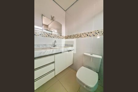 Banheiro da Suíte de apartamento à venda com 3 quartos, 97m² em Sagrada Família, Belo Horizonte
