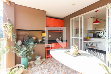 Varanda gourmet de apartamento à venda com 3 quartos, 227m² em Vila Yara, Osasco