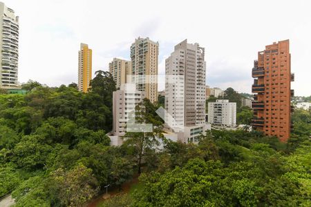 Vista da Varanda de apartamento para alugar com 1 quarto, 60m² em Jardim Fonte do Morumbi, São Paulo