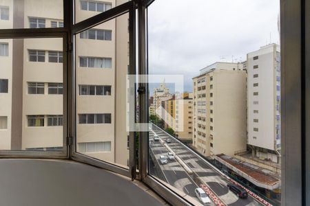 Sacada de apartamento para alugar com 1 quarto, 50m² em Santa Cecilia, São Paulo