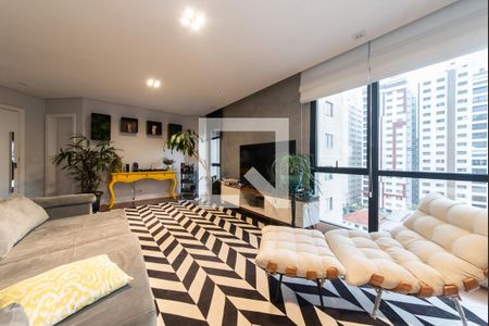 Sala de apartamento para alugar com 3 quartos, 156m² em Santa Paula, São Caetano do Sul