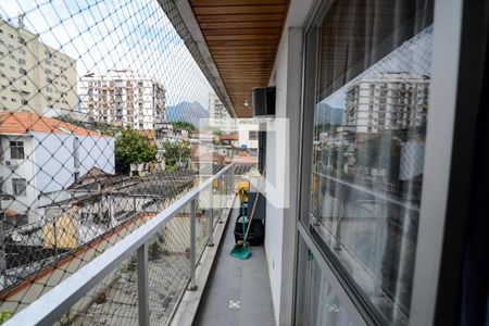 Varanda da Sala de apartamento para alugar com 3 quartos, 98m² em Vila Isabel, Rio de Janeiro