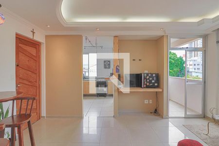 Sala de apartamento para alugar com 2 quartos, 63m² em Sagrada Família, Belo Horizonte