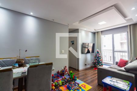 Sala  de apartamento à venda com 2 quartos, 46m² em Quitaúna, Osasco