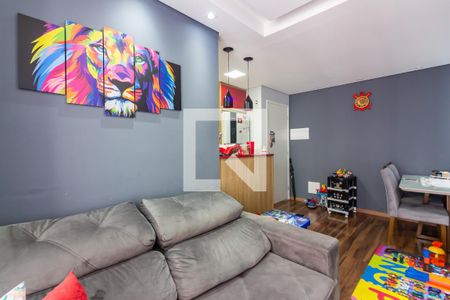 Sala  de apartamento à venda com 2 quartos, 46m² em Quitaúna, Osasco