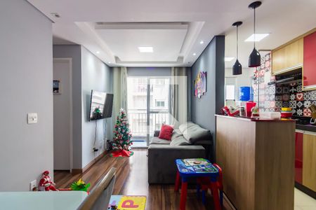 Sala  de apartamento à venda com 2 quartos, 46m² em Quitaúna, Osasco