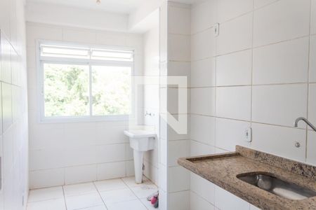 Cozinha e Área de Serviço de apartamento para alugar com 2 quartos, 60m² em Vila Santa Tereza, Sorocaba