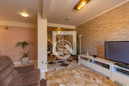 Sala de TV de casa à venda com 3 quartos, 120m² em Harmonia, Canoas