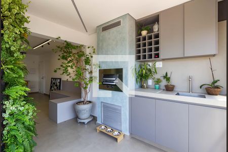 Varanda gourmet de apartamento à venda com 1 quarto, 63m² em Butantã, São Paulo