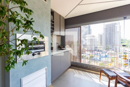 Varanda gourmet de apartamento à venda com 1 quarto, 63m² em Butantã, São Paulo