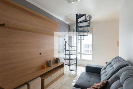 Sala de apartamento à venda com 1 quarto, 92m² em Nonoai, Porto Alegre