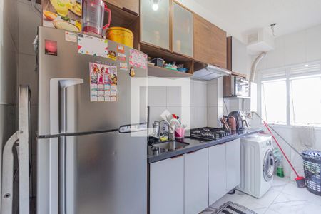 Cozinha e área de serviço de apartamento para alugar com 2 quartos, 48m² em Novo Osasco, Osasco