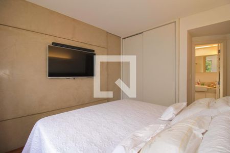 quarto suíte de apartamento à venda com 3 quartos, 95m² em Sion, Belo Horizonte