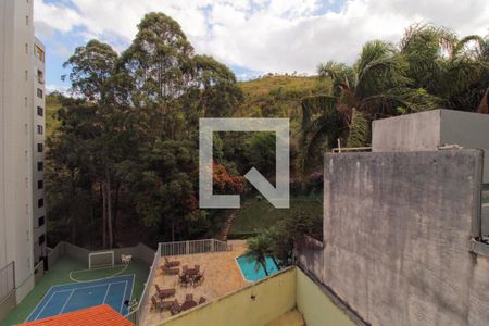 Vista da Suíte de apartamento à venda com 3 quartos, 95m² em Sion, Belo Horizonte